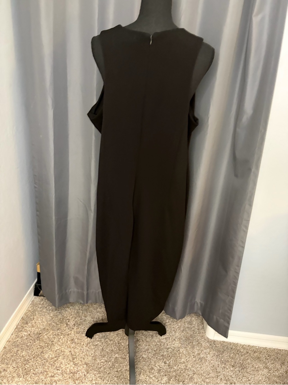 54. Express Little Black Dress, Size XL - Picture 2 of 4
